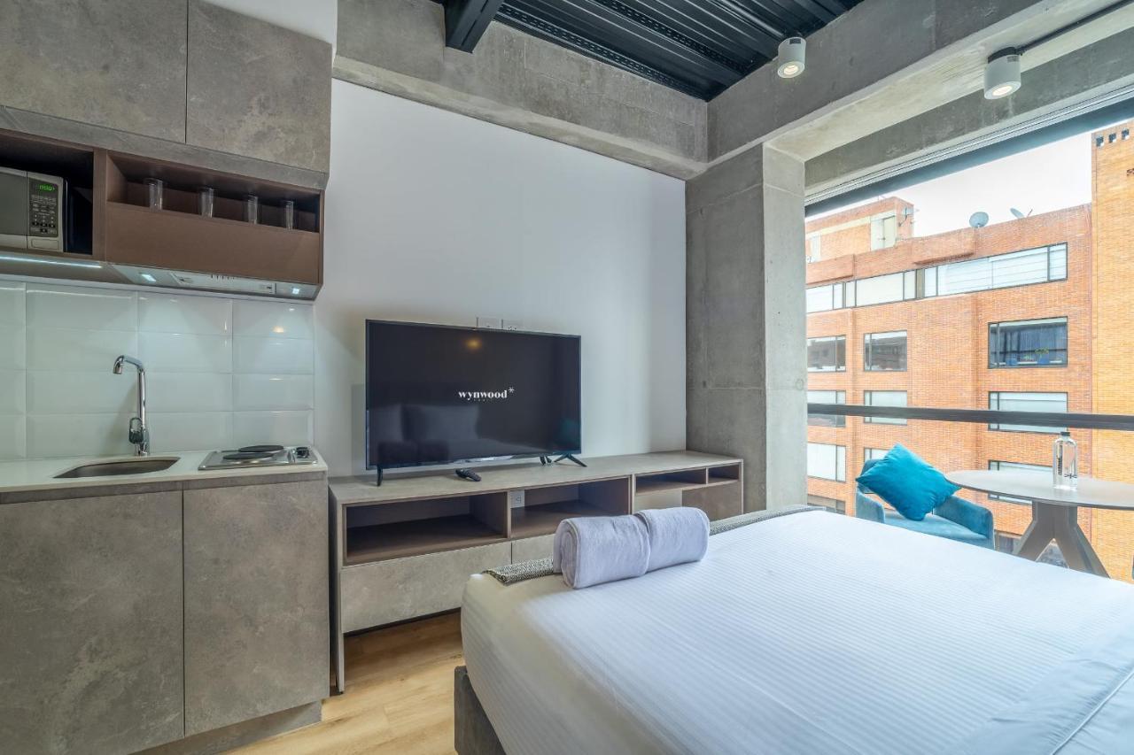 Cozy Loft In Parque Virrey Apartman Bogotá Kültér fotó
