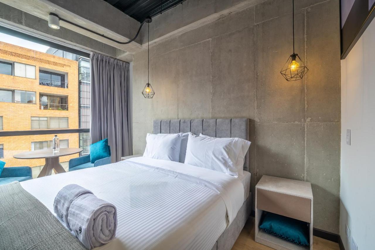 Cozy Loft In Parque Virrey Apartman Bogotá Kültér fotó
