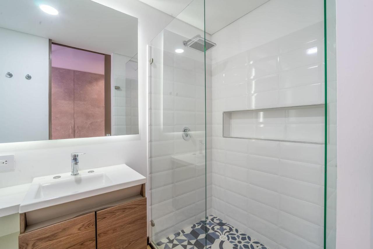 Cozy Loft In Parque Virrey Apartman Bogotá Kültér fotó